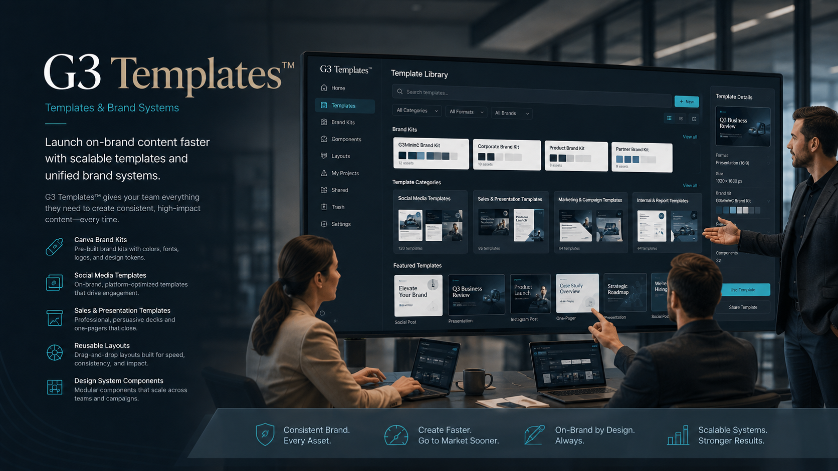 G3 Templates™ — Scalable Canva-ready design kits.